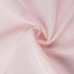 Polyester Slip On Banquet Chair Covers Blush - Stain-Resistant Reusable Durable Fabric