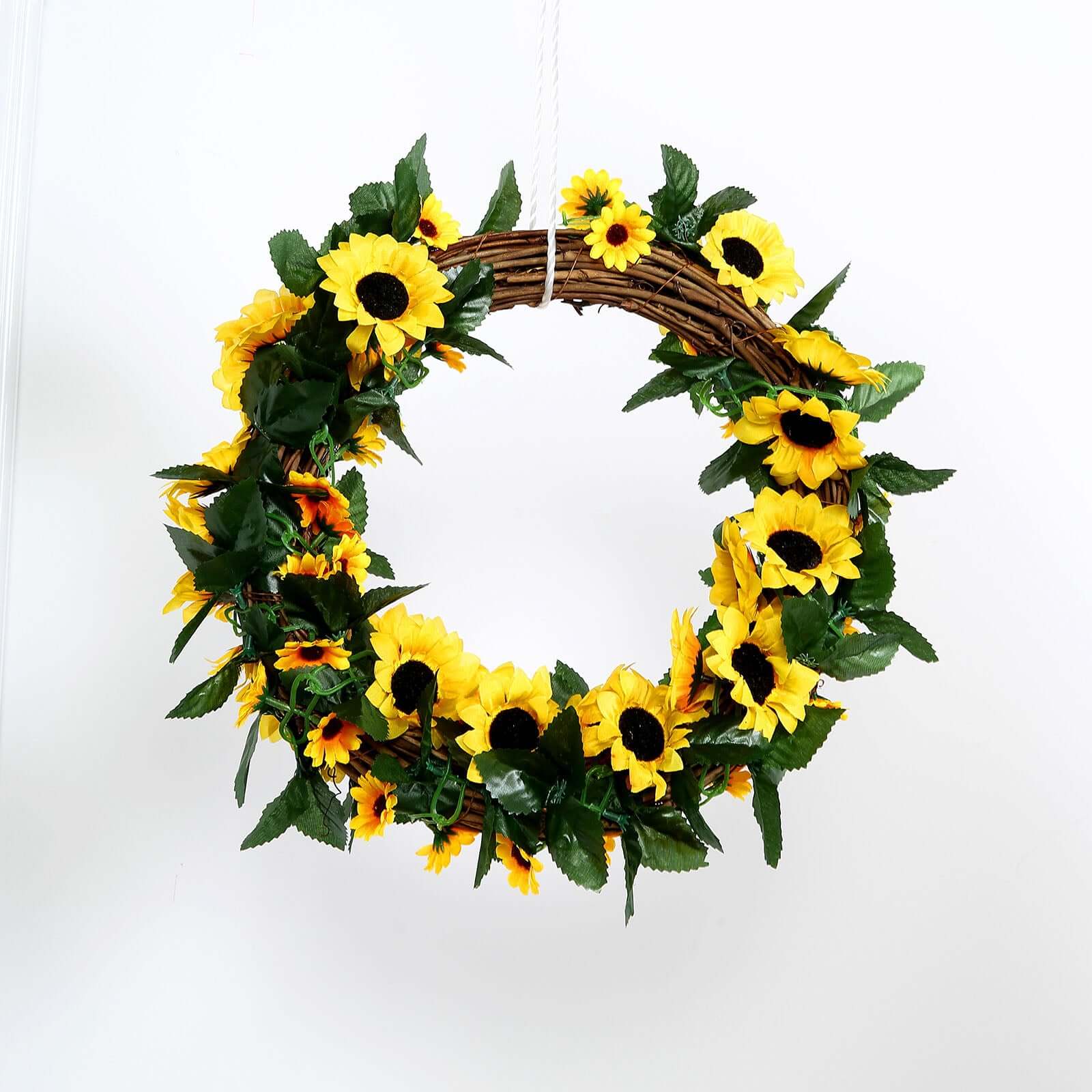6.5ft Artificial Silk Sunflower Table Garland, Flower Vine Chain