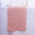 Burlap Jute 14"x108" Table Runner Dusty Rose - Rustic Boho Chic Tabletop Decor