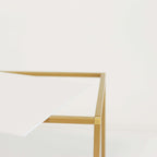 2-Pack Acrylic Plexiglass Sheets Rectangular Side Plates White - Protective Film Coating 32"x11"