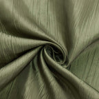 Taffeta 90"x132" Rectangle Tablecloth Dusty Sage Green - Seamless Accordion Crinkle Table Cover - Bell Racket Store