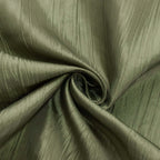 Taffeta 90"x156" Rectangle Tablecloth Dusty Sage Green - Accordion Crinkle Seamless Table Cover - Bell Racket Store