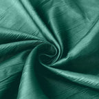 Taffeta 90"x156" Rectangle Tablecloth Hunter Emerald Green - Accordion Crinkle Seamless Table Cover - Bell Racket Store