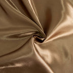 Satin 108" Round Tablecloth Taupe - Smooth and Lustrous Table Cover