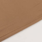 Taupe Spandex 4 - Way Stretch Fabric Roll, DIY Craft Fabric Bolt - 60"x10 Yards - Bell Racket Store