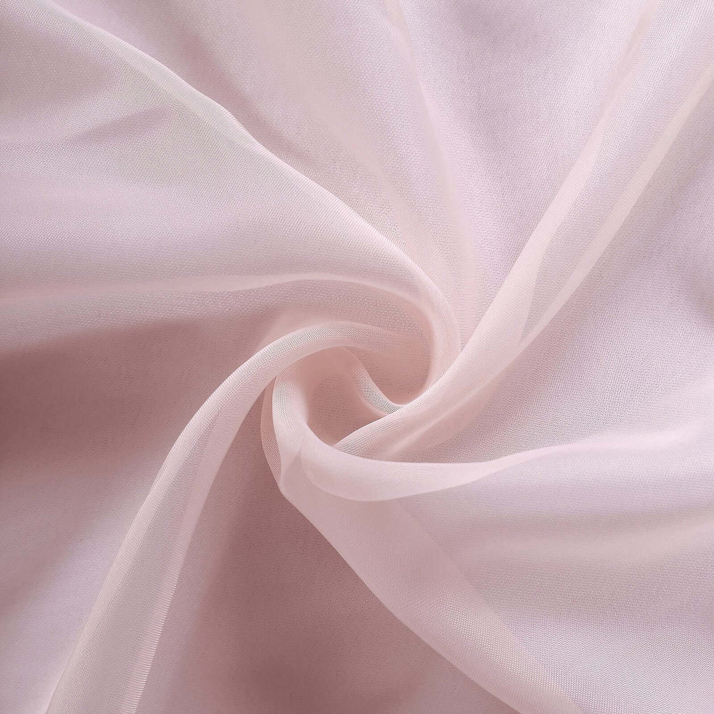 Chiffon 6ft Table Runner Blush - Flowy & Lightweight Table Decor