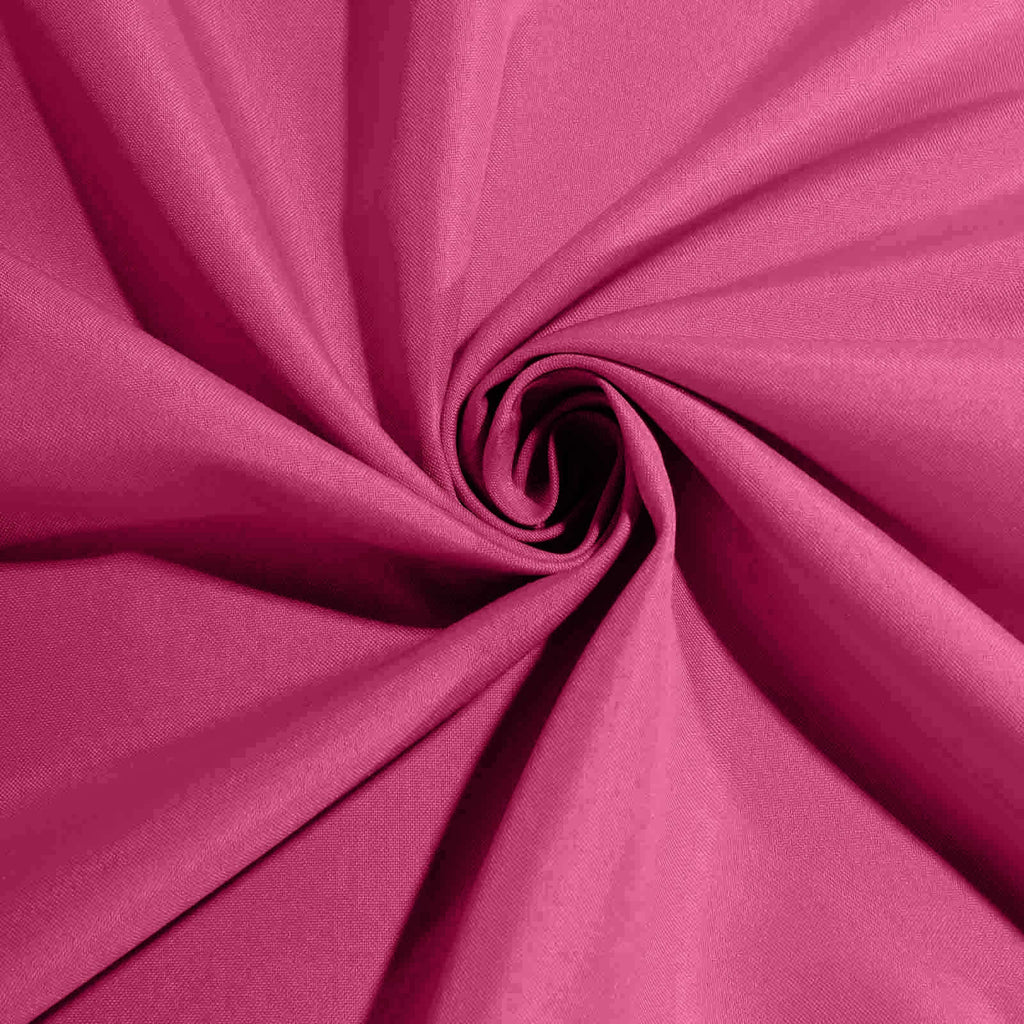 5 Pack Polyester 17"x17" Napkins Fuchsia - Durable & Wrinkle Resistant Dinner Napkins
