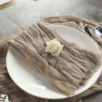 5 Pack Gauze Cheesecloth 24"x19" Napkins Natural Reusable Dinner Napkins