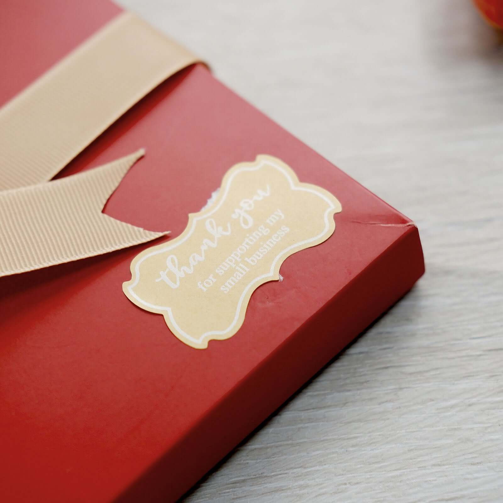 500Pcs 1.5" Thank You for Supporting My Small Business Stickers Roll, Labels for DIY Envelope Seals