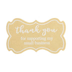 500Pcs 1.5" Thank You for Supporting My Small Business Stickers Roll, Labels for DIY Envelope Seals