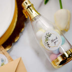 500Pcs 1.5" Thank You Gold and Green Leaf Frame Stickers Roll DÃ©cor, Labels and Seals For DIY Envelope - Round