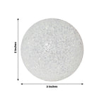 4-Pack LED Mini Light Globes Color Changing - Battery Operated Ball Centerpiece Fillers 3"