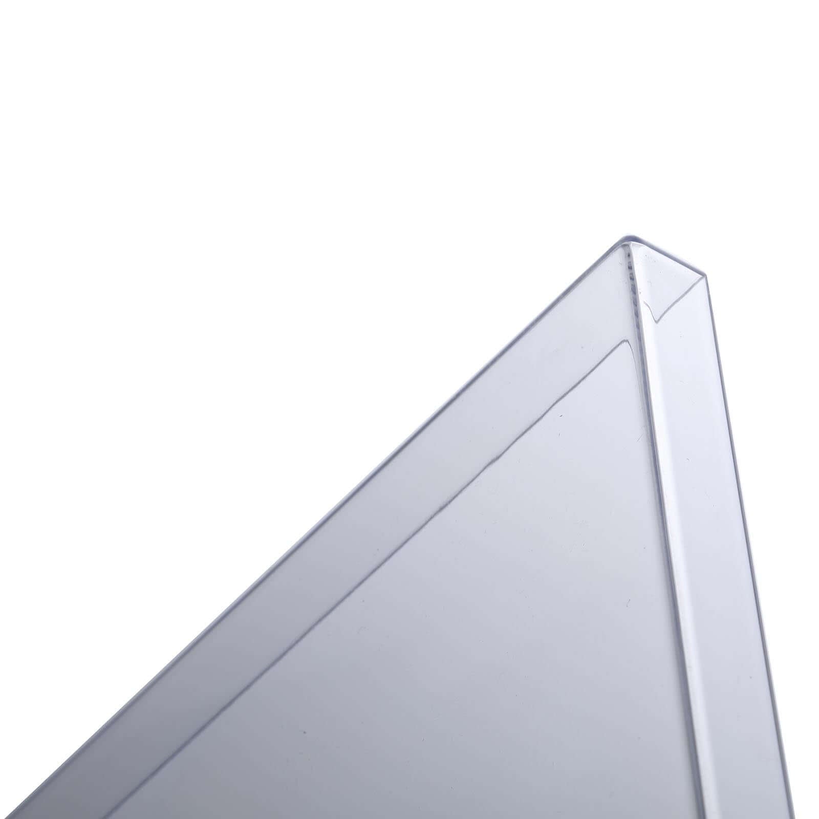 24" Clear Acrylic Display Box, Transparent Pedestal Riser with Interchangeable Lid and Base