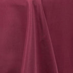 Premium Polyester 60"x102" Rectangle Tablecloth Burgundy - Durable 220GSM Wrinkle-Resistant Table Cover