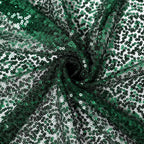 Sequin 12"x108" Table Runner Hunter Emerald Green - Glittering Design