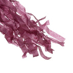 12 Pack Pre-Tied Eggplant Tissue Paper Tassel Garland With String, Hanging Fringe Party Streamer Backdrop Decor