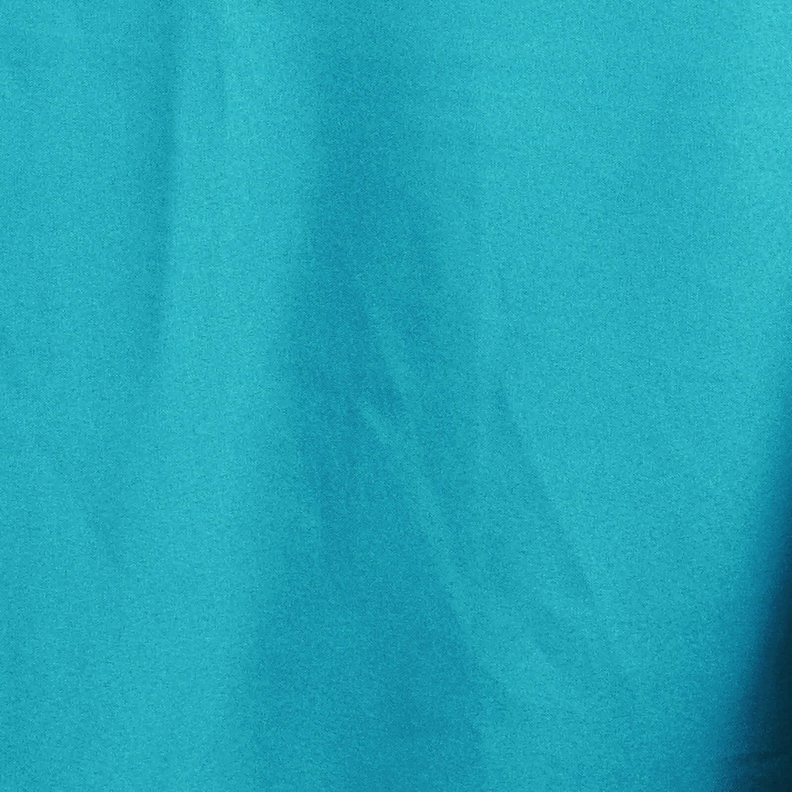 Polyester 90"x132" Rectangle Tablecloth Turquoise - Seamless Wrinkle-Resistant Table Cover