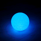 2-Pack LED Light Globes Color Changing - Battery Operated Ball Centerpieces 6"