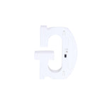 3D Marquee Letter "G" Warm White 6 LED Lights Gold - Chic Light-Up Decor for Events 6"