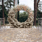 6 Stems Natural Dried Pampas Grass Decor Natural Tint - Versatile Plant Sprays for Boho Chic Vase Displays Backdrops & Event Styling 32"