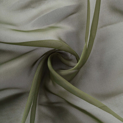 Chiffon 6ft Table Runner Olive Green - Flowy & Lightweight Table Decor