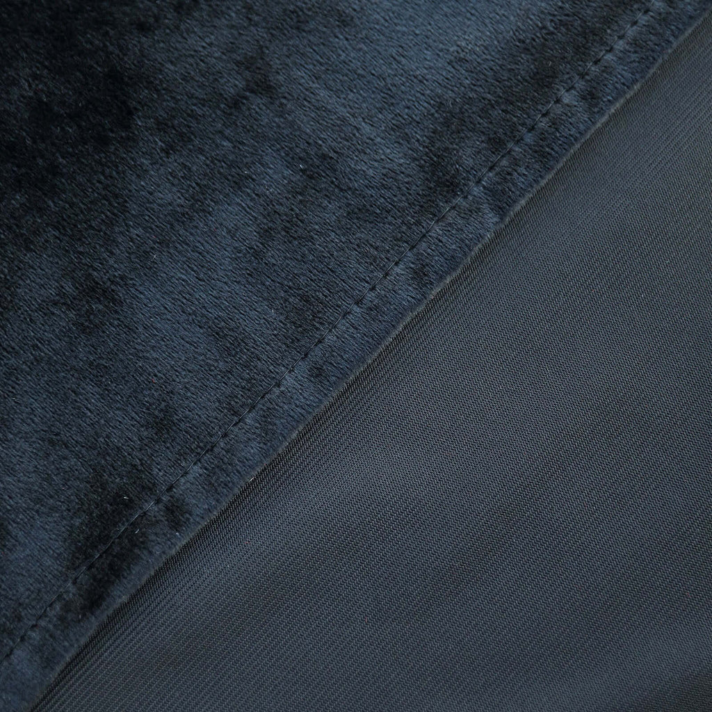 Velvet Chair Back Slipcover for Chiavari Chairs Black - Soft and Smooth Solid Chair Back Cover Cap for Weddings - Bell Racket Store