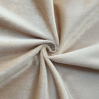 Velvet Chair Back Slipcover for Chiavari Chairs Champagne - Soft and Smooth Solid Chair Back Cover Cap - Bell Racket Store