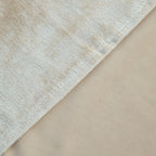 Velvet Chair Back Slipcover for Chiavari Chairs Champagne - Soft and Smooth Solid Chair Back Cover Cap - Bell Racket Store