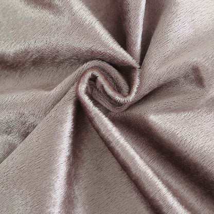 Velvet 72"x72" Table Overlay Square Tablecloth Mauve - Premium Soft Finish Table Topper