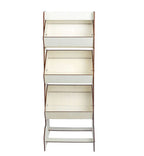 3-Tier Wooden Display Rack Basket Floor Standing Design Natural - Rustic Tabletop Cupcake Dessert Shelf Holder 33"