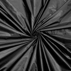 5-Pack Plastic Table Covers Black Rectangle with Gold Confetti Dots - Durable PVC Disposable Tablecloths for Events 54"x108"