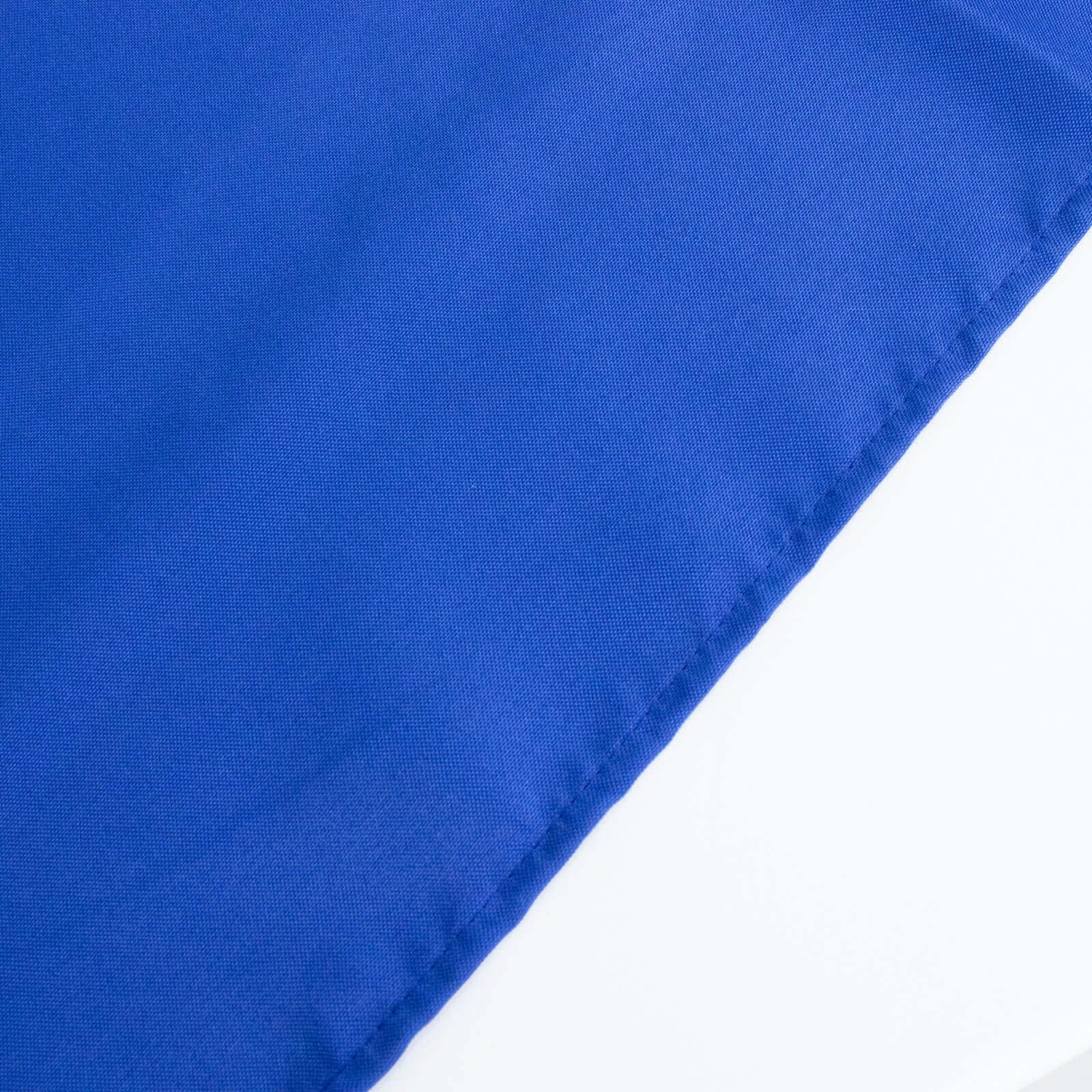 Premium Polyester 54"x54" Square Tablecloth Royal Blue - Stain and Wrinkle-Resistant 220GSM Table Cover