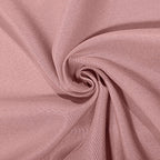 Polyester 90" Round Tablecloth Dusty Rose - Stain & Wrinkle-Resistant Table Cover