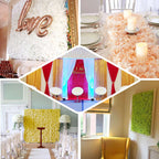 11 Sq ft. White UV Protected Hydrangea Flower Wall Mat Backdrop - 4 Artificial Panels