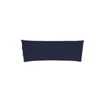 5 Pack Stretch Spandex Chair Sashes Navy Blue - Fitted Finish Two Ply Heavy Duty Chair Bands 5"x12"
