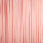 2 Pack Dusty Rose Scuba Polyester Event Curtain Drapes, Durable Flame Resistant Backdrop Event Panels Wrinkle Free with Rod Pockets - 10ftx10ft