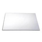 6-Pack Hanging Wall Decor Square Glass Mirror Table Centerpiece - Reflective Decorative Display 10"