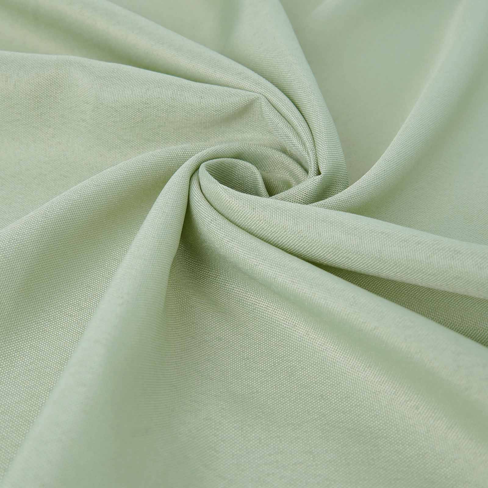 Polyester 60"x126" Rectangle Tablecloth Sage Green - Wrinkle-Resistant Table Cover