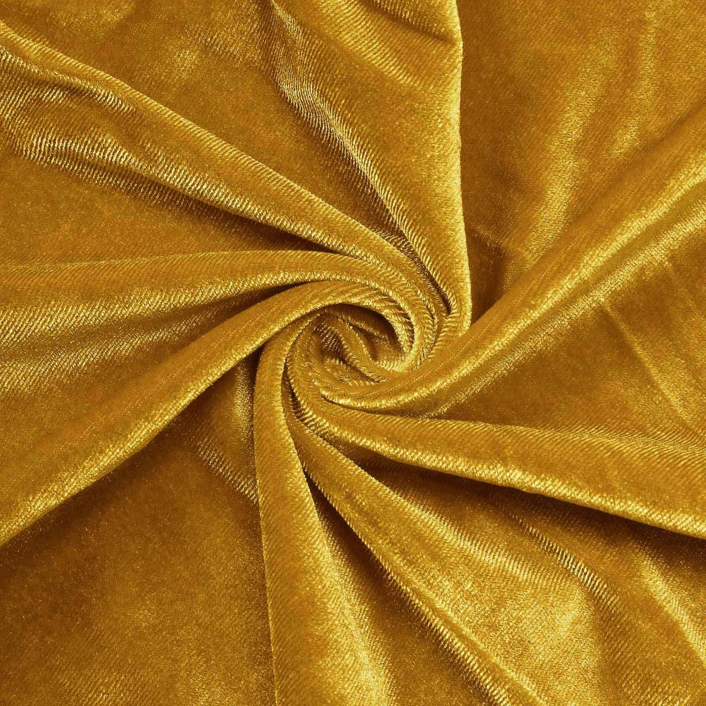 8ftx7ft Metallic Gold Soft Velvet Fitted Hexagon Wedding Arbor Cover