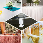 12Pcs 3" Adjustable Large Plastic Table Skirt Clips