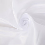 Extra Long Tulle 21ft Table Skirt White with Satin Edge - Table Cover for Baby Showers & Events
