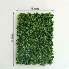 11 Sq ft. Green Boxwood Hedge Garden Wall Backdrop Mat - 4 Artificial Panels