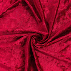 Burgundy Crushed Velvet Backdrop Curtain â€“ 8ft x 8ft Event Drape with Rod Pocket, Privacy Panel for Photo Booths & Events