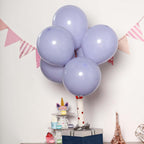 25 Pack 10" Matte Pastel Periwinkle Helium Air Latex Party Balloons