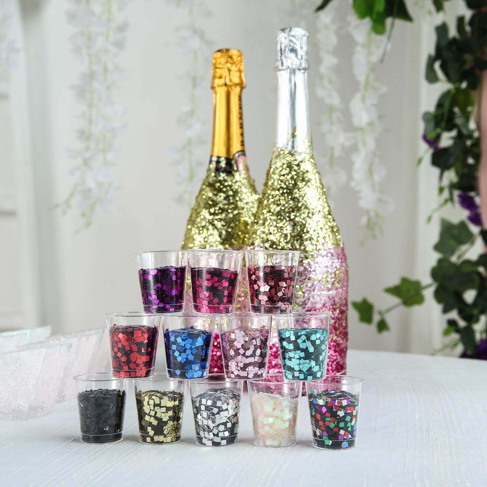 Chunky Glitter Metallic Hot Pink - Nontoxic Confetti Glitter for Fun DIY Projects Kidsâ€™ Crafts Resin Art & Festival Decor 50g Bag