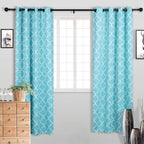 42"-126" Adjustable Curtain Rod Set, Bronze, Round Finials