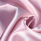 Satin 120" Round Tablecloth Pink - Stylish Seamless Table Cover