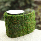 4ft 5" Wide Green Preserved Moss Ribbon Roll, DIY Craft Ribbon