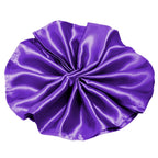 5 Pack Satin 20"x20" Napkins Purple - Luxurious Shine & Smooth Dinner Napkins
