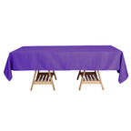 Polyester 60"x102" Rectangle Tablecloth Purple - Durable and Stylish Table Cover